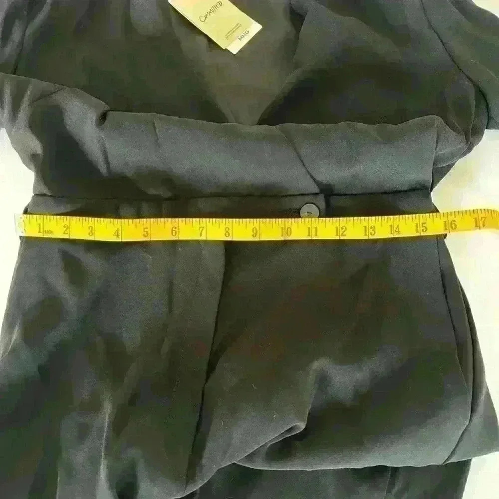 NWT Mango Black Belted jumpsuit - Picture 10 of 11